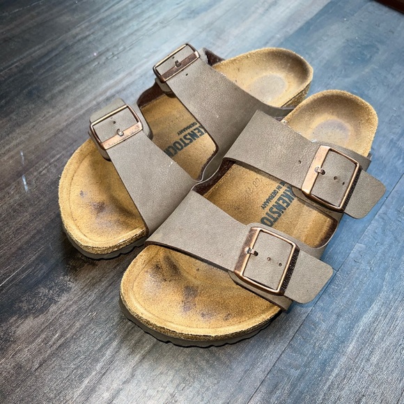 Birkenstock Arizona Slide Sandal - Women's Mocha - Picture 3 of 4